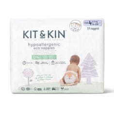 Kit & Kin Pleny jednorázové eko 4 (9-14 kg) 34 ks