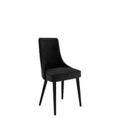 Veneti Čalouněná jídelní židle BILAR - černá