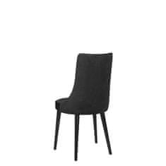 Veneti Čalouněná jídelní židle BILAR - černá