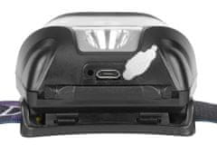 Strend Pro Čelovka Headlight H889, CreeLED, 180 lm, 1200 mAh, USB nabíjení, senzor pohybu