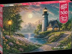 Cherry Pazzi Puzzle Maják za svitu Měsíce 500 dílků