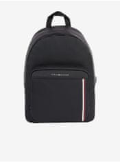 Tommy Hilfiger Černý pánský batoh Tommy Hilfiger Pique Backpack UNI