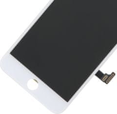 Náhradní displej s malými díly bez snímače otisků prstů Flex kabel pro iPhone 8 Plus bílý OEM