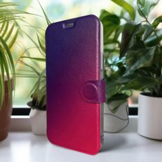 Mobiwear Flip pouzdro na mobil Motorola Moto G54 5G / Moto G54 5G Power Edition - VP67S Fialový a růžový odstín