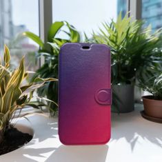 Mobiwear Flip pouzdro na mobil Motorola Moto G84 5G - VP67S Fialový a růžový odstín