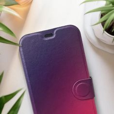 Mobiwear Flip pouzdro na mobil Motorola Moto G84 5G - VP67S Fialový a růžový odstín