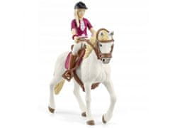 sarcia.eu Schleich Horse Club - Sofie a Blossom, andaluská klisna, sada figurek pro děti 5+