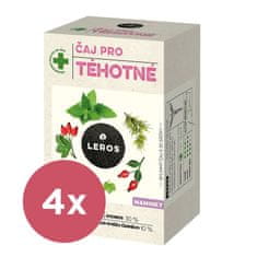 LEROS 4x Čaj pro těhotné 20x2g