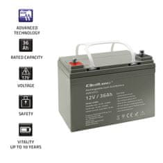 Baterie AGM | 12V | 36Ah | max.540A