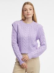 Orsay Světle fialový dámský svetr XL