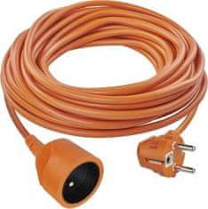 Emos Prodlužovací kabel 25 m / 1 zásuvka / oranžový / PVC / 230 V / 1,5 mm2