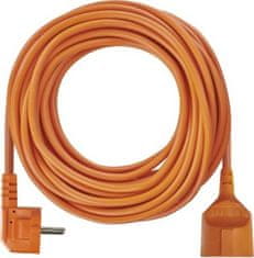 Emos Prodlužovací kabel 25 m / 1 zásuvka / oranžový / PVC / 230 V / 1,5 mm2