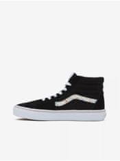 Vans Černé holčičí kotníkové tenisky VANS JN SK8-Hi 34 1/2