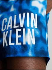 Calvin Klein Modré pánské vzorované plavky Calvin Klein Underwear XL