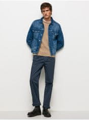 Pepe Jeans Modrá pánská džínová bunda Pepe Jeans Pinner M