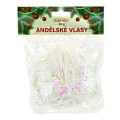 Dommio Andělské vlasy bílé 30g