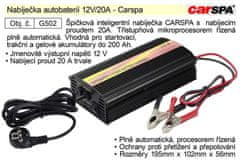 HADEX Nabíječka autobaterií 12V/20A - Carspa