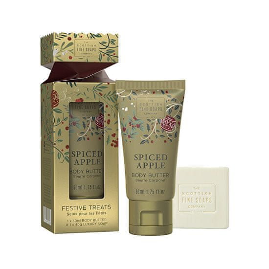 Scottish Fine Soap Dárková sada mini péče o tělo Festive Treats Jablko & Koření