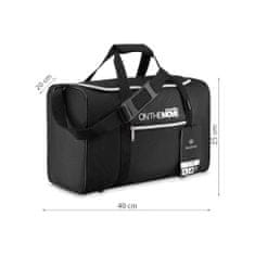 ZAGATTO fitness/cestovní taška ZG17 40x25x20 černá 20 l