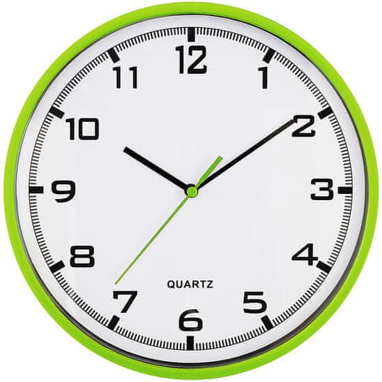 MPM QUALITY Nástěnné designové plastové hodiny Magit