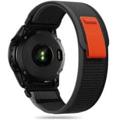 Tech-protect Scount řemínek na Garmin Fenix 5 / 6 / 6 Pro / 7 / 8 47mm / E, black/orange