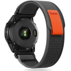 BStrap Velcro Nylon řemínek na Samsung Galaxy Watch Active 2 40/44mm, black