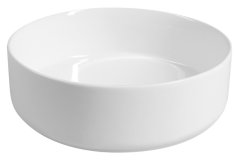 ISVEA INFINITY ROUND keramické umyvadlo na desku, průměr 36cm, bílá 10NF65036 - Isvea