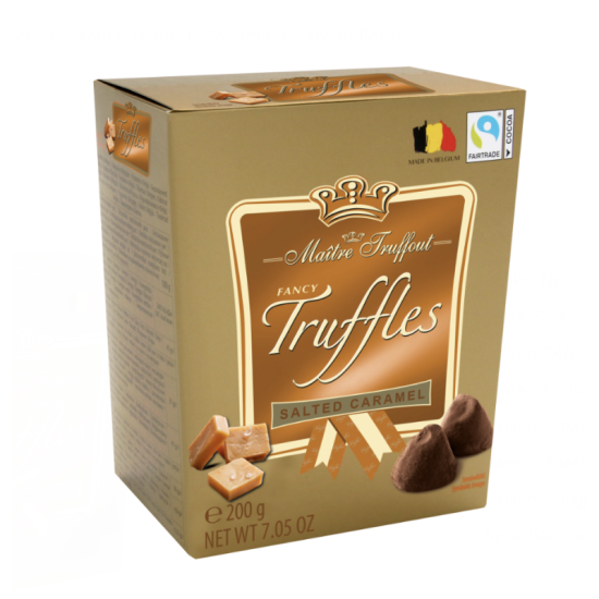 Maitre Truffout zlaté truffle karamel 200g