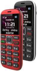 Aligator A720 4G Senior Black Red