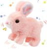 Leventi Interaktivní plyšový králíček - růžový