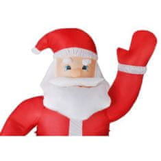 Ruhhy 22624 Nafukovací Santa Claus 180 cm LED