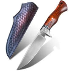 IZMAEL Outdoorový lovecký nůž MASTERPIECE Ebisu-Hnědá KP29028