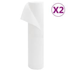 Vidaxl Agrotextilní krytina vidaXL 2 role 70 g/m² 50x1,6 m