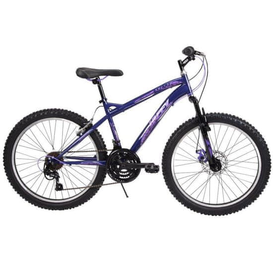 HUFFY Horské kolo Extent 24", Shimano TZ 31, tmavě fialové