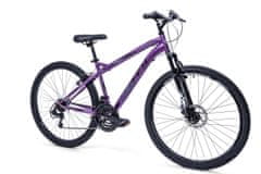 HUFFY Dámské jízdní kolo Extent 27,5", Shimano TZ 31, Gloss Purple