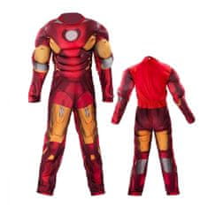 bHome Dětský kostým Svalnatý Iron man s maskou 98-110 S