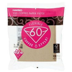 Hario V60-02 Přírodní Papírové Filtry - Japonsko