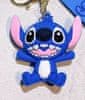 Přívěsek na klíče Stitch modrý Lucky Day