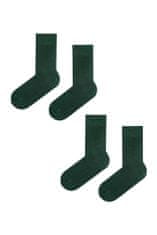 Avantgard Set Ponožky 2 páry 778-05018 Zelená 39/42