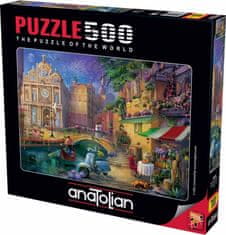 AnaTolian Puzzle Romantické Benátky 500 dílků