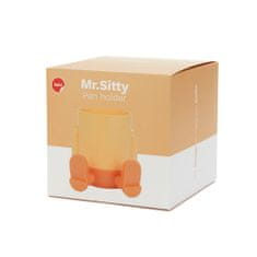 Balvi Stojánek na tužky Mr.Sitty 27749, oranžový