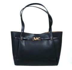 Michael Kors dámská kabelka REED 35S3G6RT3T BLACK LG BELTED TOTE LEATHER