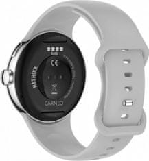 Carneo Matrixx HR+/45mm/Silver/Sport Band/Silver