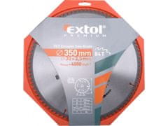 Extol Premium Kotouč pilový s SK plátky, O 350x3,3x30mm, 84T