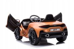 Lean-toys Auto Na Baterie Mclaren Gt 12V Zlaté Lakované