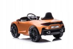 Lean-toys Auto Na Baterie Mclaren Gt 12V Zlaté Lakované