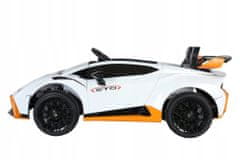 Lean-toys Auto Na Baterie Lamborghini Sto Drift Bílá