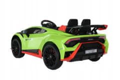 Lean-toys Auto Na Baterie Lamborghini Sto Drift Zelená