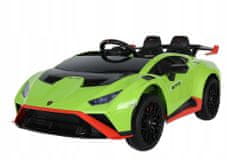 Lean-toys Auto Na Baterie Lamborghini Sto Drift Zelená