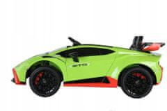 Lean-toys Auto Na Baterie Lamborghini Sto Drift Zelená